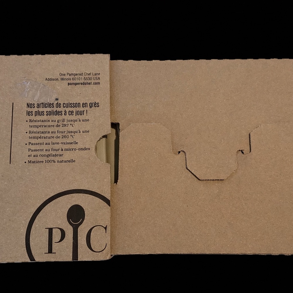 NEW IN BOX Pampered Chef Small Stone Bar Pan - Picture 5 of 5